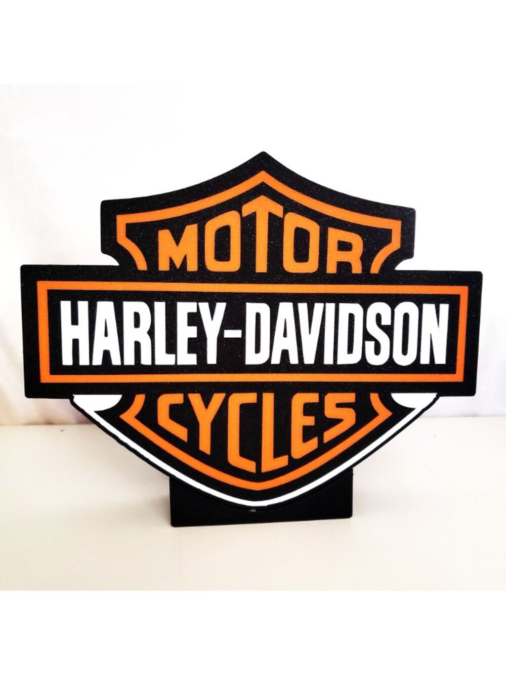 Harley-Davidson Bar & Shield LED Lightbox Sign - 10" x 7" DimmableUSB Powered Li - Picture 4 of 4
